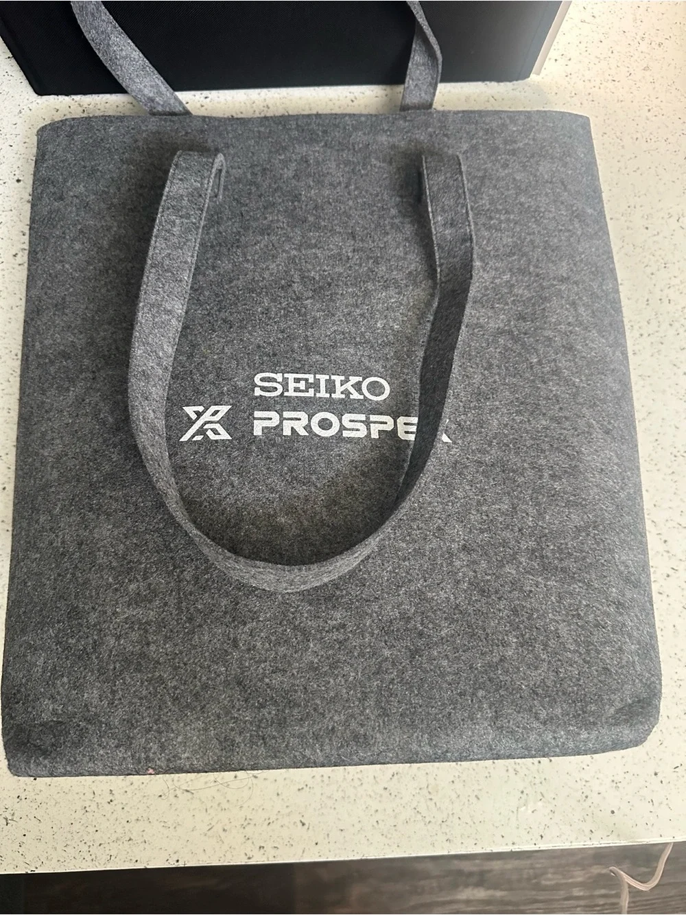 Seiko Felt Tote Bag
